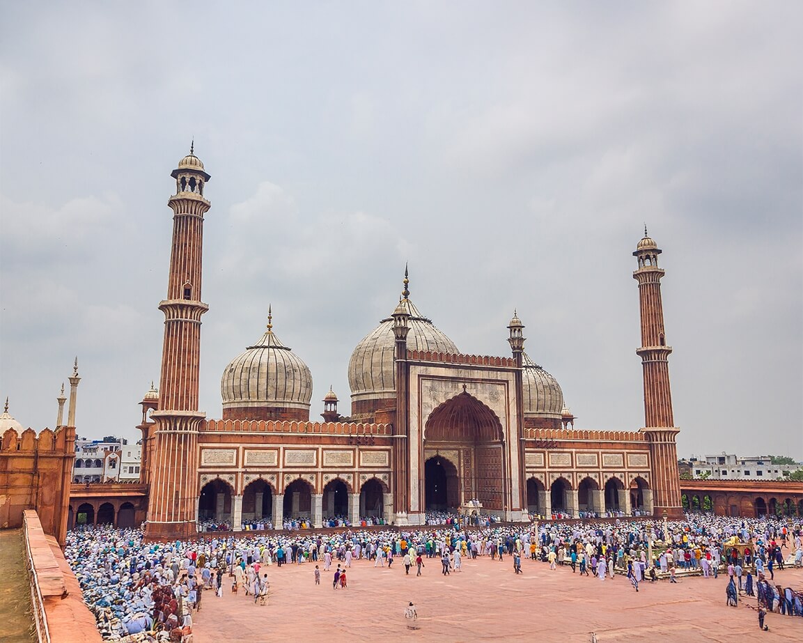 jama masjid golden triangle tour